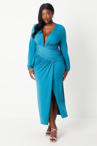 Dorothy perkins blue maxi dress best sale