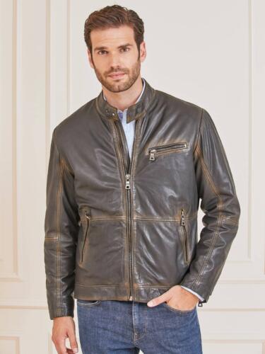 Guess Marciano Real Leather Jacket Rather Saucy