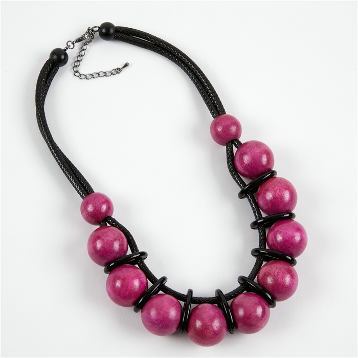 Dante Necklace With Big Beads | Rather Saucy